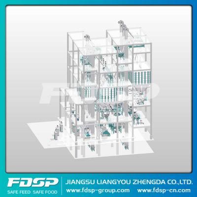 Hot Sale Animal Feed Pellet Production Line Pellet Feed Line