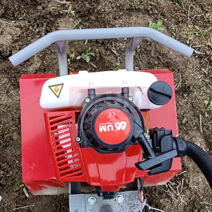 Um Hand Push Garden Machinery Farm Equipment 63cc Mini Power Tiller Hand Push Tiller Machine