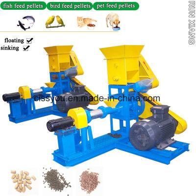 Floating Fish Feed Pellet Extruding Making Machine (WSP)