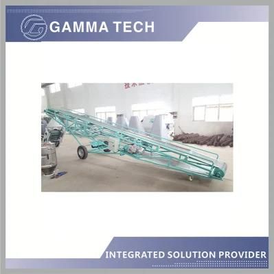 Customised Assembly Line Farm Transfer PVC Green Belt Conveyor for Workshop