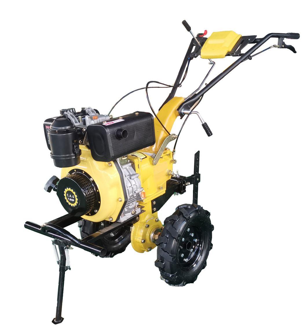 178f Diesel Motor Mini Rear Tine Garden Tiller Agriculture Machinery Mini Rotary Tiller Small Cultivator