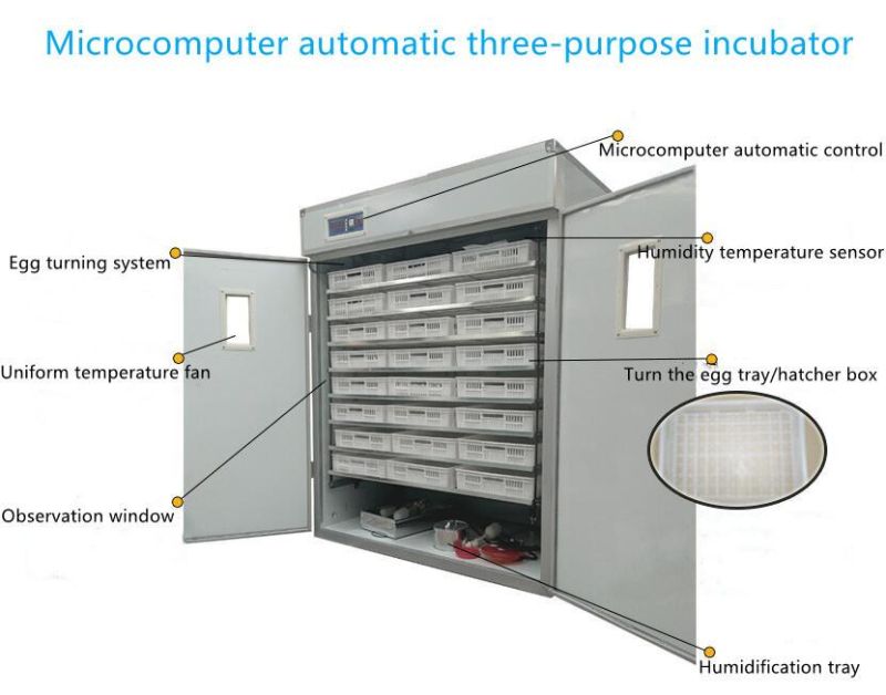 Boto Group Fully Automatic Egg Incubator 3168 Eggs Hatching Machine