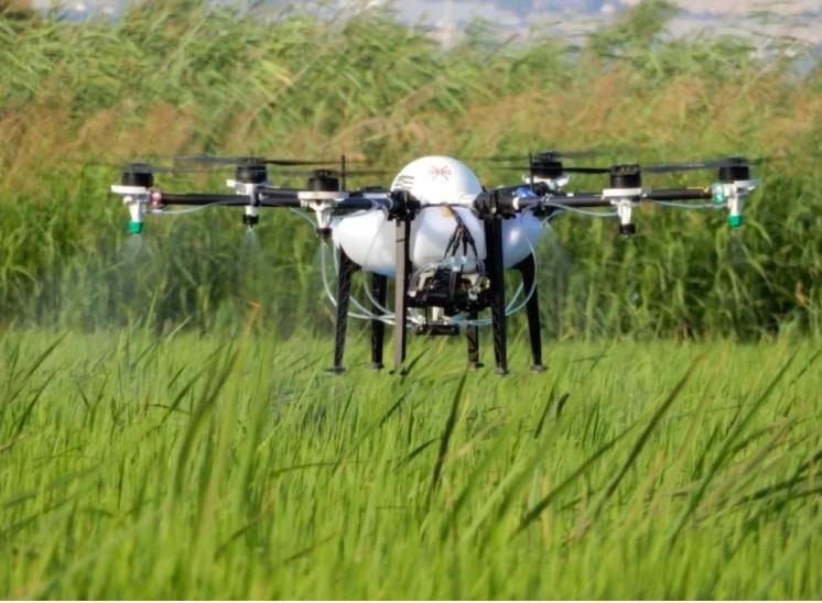 Tta M6e Tiannong Carbon Frame Agri Drone Sprayer Drone Long Range