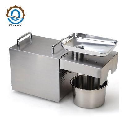 Household Peanut Sunflower Seeds Oil Press Machine Oil Press for Sale