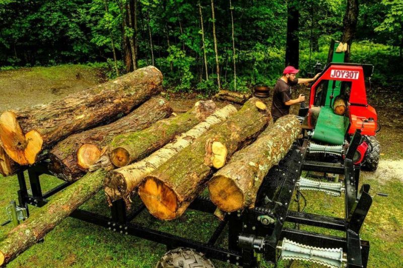 500mm Working Capacity Firewood Processor for Log Splitting