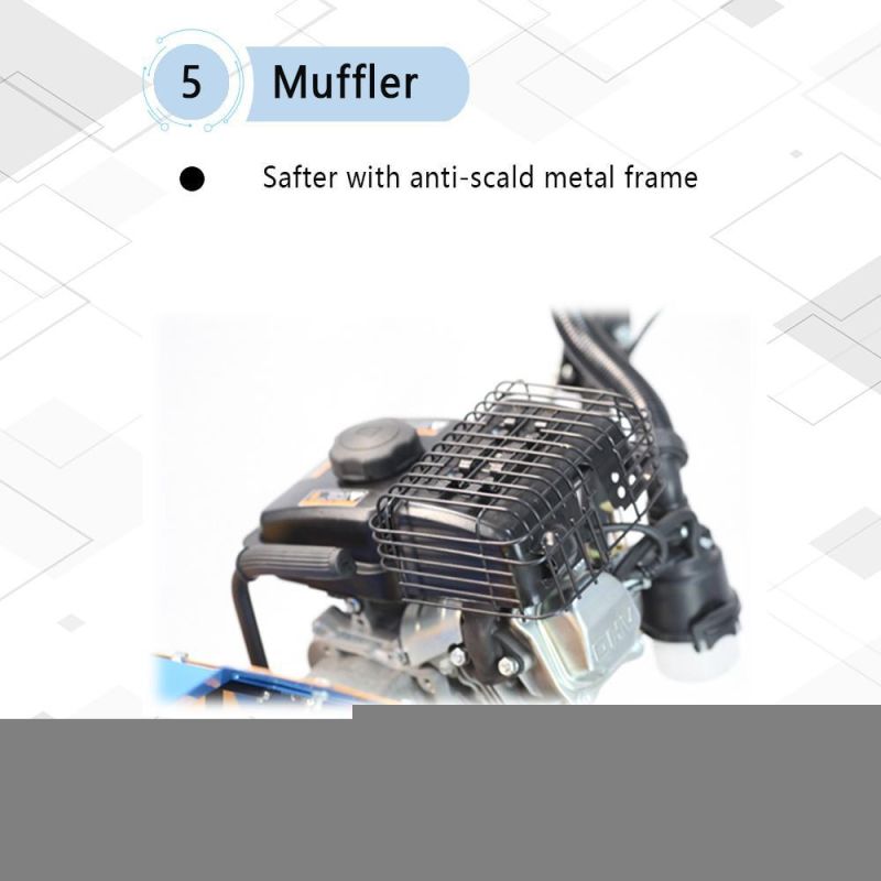 Jiamu GM30A with GM160 All Gear Aluminum transmission Box Recoil Start Petrol Garden Tool Mini Tiller