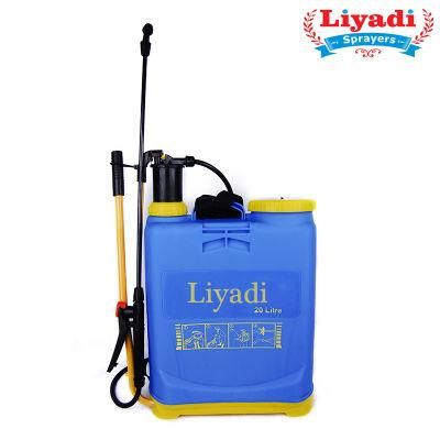 Agriculture Garden Machine 20L Manual Hand Knapsack Operated Pump Spray Sprayer