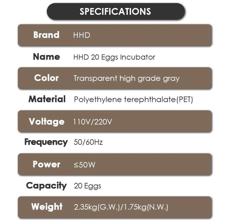 Hatching 20 Eggs Incubator D Business with Environmentally Friendly Heater Coil Good Price Sale in India