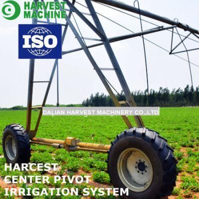 Agriculture Usage 10 Sprinklers Mobile Sprinkler Irrigation System with Diesel Pump