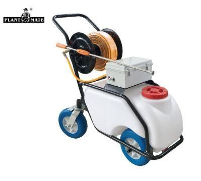 50L Trolley Type Electric Sprayer with 4 Wheels