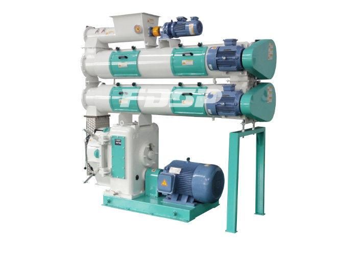 CE ISO Approved Professional Factory Price Poultry Feed Pellet Mill with Double Conditioner