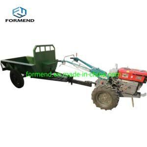 Farm Walking Tractor 2WD 10HP Diesel Hand Tractor