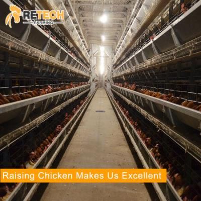 H Frame Multi-tiers Tiers Automatic Battery Chicken Cage System