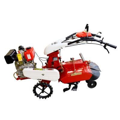 New Design Hand Operate Trenching Farm Machine Tiller