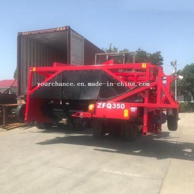 Factory Manufacture Sell Agricultural Machine Zfq350 120-180HP Tractor Behind Trail Wheel Type Manure Compost Windrow Turner Made in China