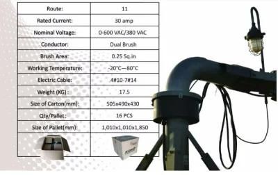 Iraq 20A Wire Slip Ring Bus Rings, Collector Ring Yzr Jzr Brush Sprinkling Machine