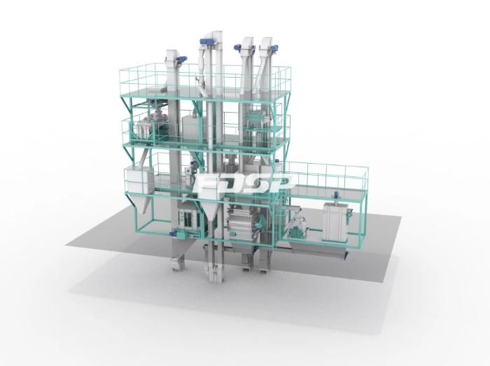 Animal Feed Plant Floating Fish Feed Line Fish Feed Production Line