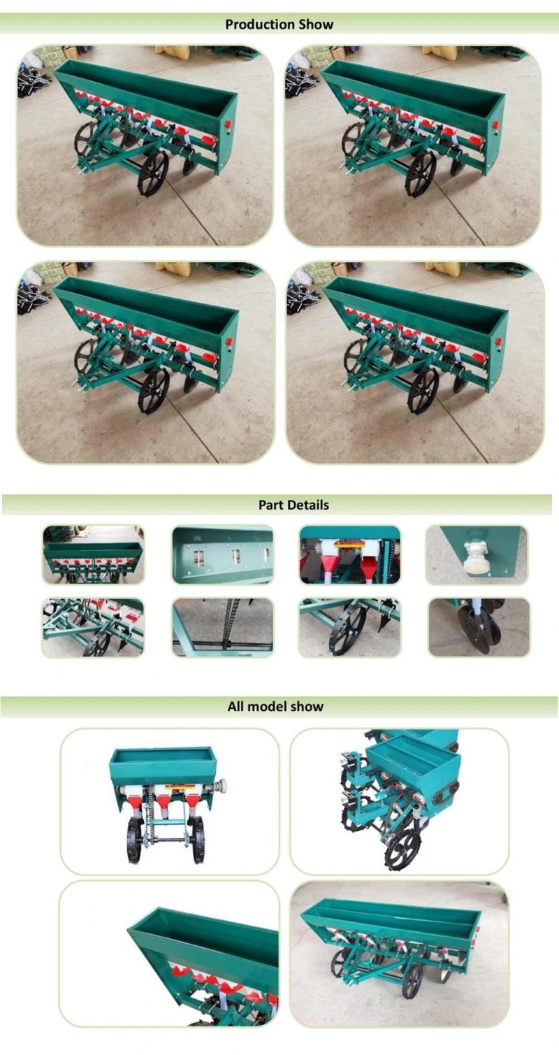 Multi-Purpose Maize Corn Wheat Barley Soybean Mongbean Beans Fertilizer Seeder