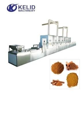 Industrial Tunnel Type Microwave Flavor Drying Machine