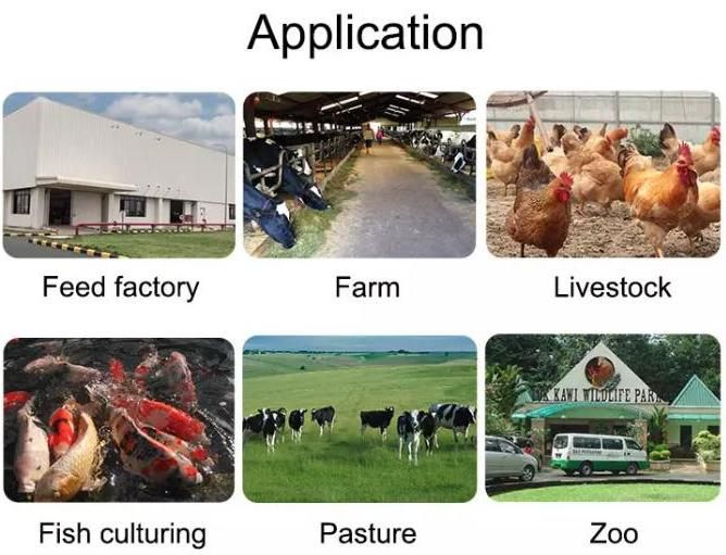 Efficiency Conveyer Belt Adjustable Hay Cutter Grass Cutting for Animals Feed Chaff Cutter Machine