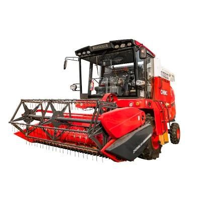 Best Selling Middle Size Wheat and Rice Combine Harvester Machine for Mini Wheat Reaper Pakistan Price