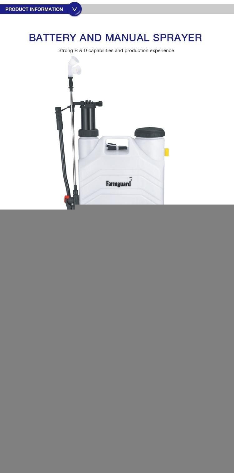 Latest Design Two 2 in 1 Agricultural Knapsack Power Sprayer Taizhou Factory Made GF-16SD-01c