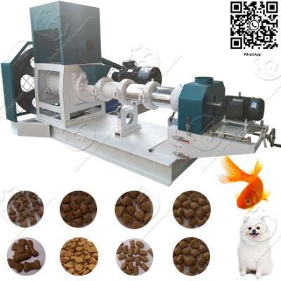 Pet Food Fish Feedstuff Extruder Making Machine