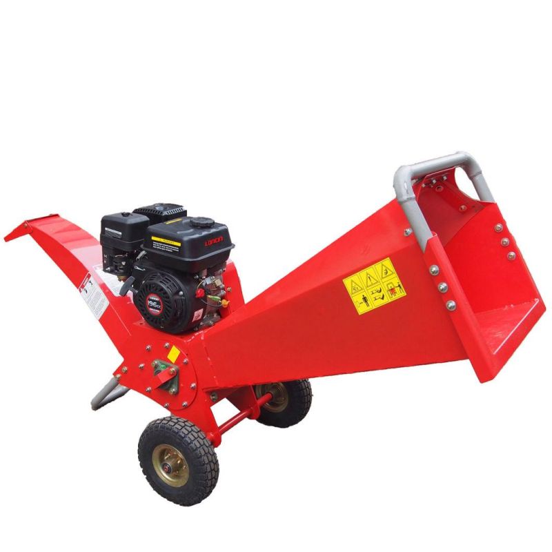 China Gasoline Wood Chipper Shredder