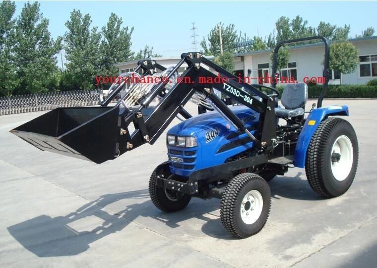 Ce Certificate High Quality Tz03D Quick Hitch Type Tractor Front End Loader with Standard Bucket for Sale