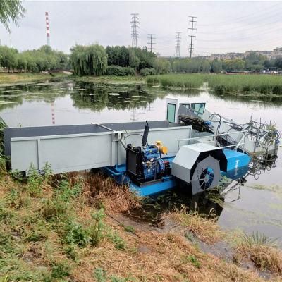 Aquatic Weed Transport Ship Water Grass Harvesting Boat Price