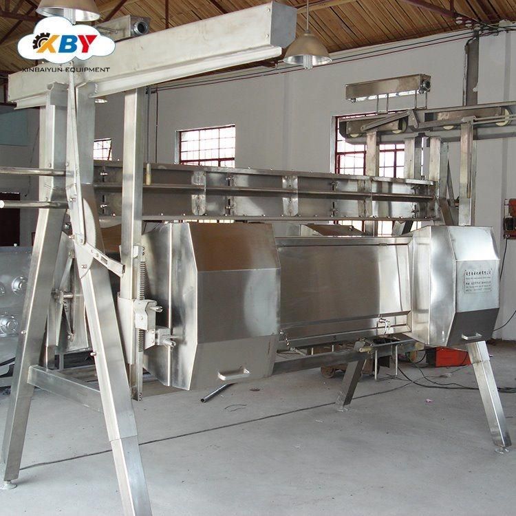 Poultry Slaughtering Equipment a Shaped Vertical Chicken Plucker for Abattoir