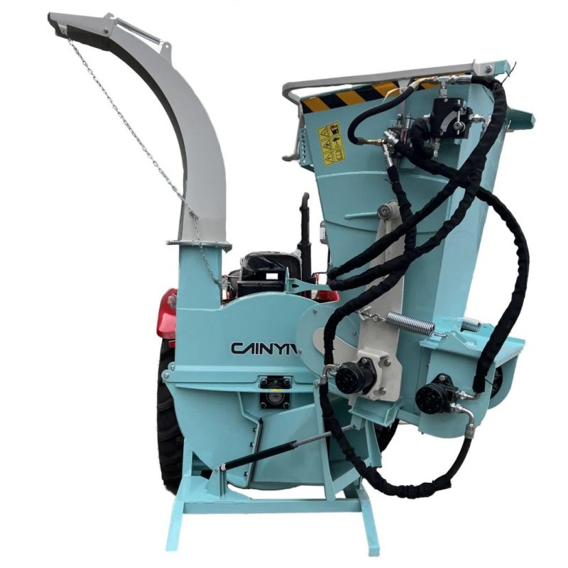 Hydraulic Feed Wood Chipper
