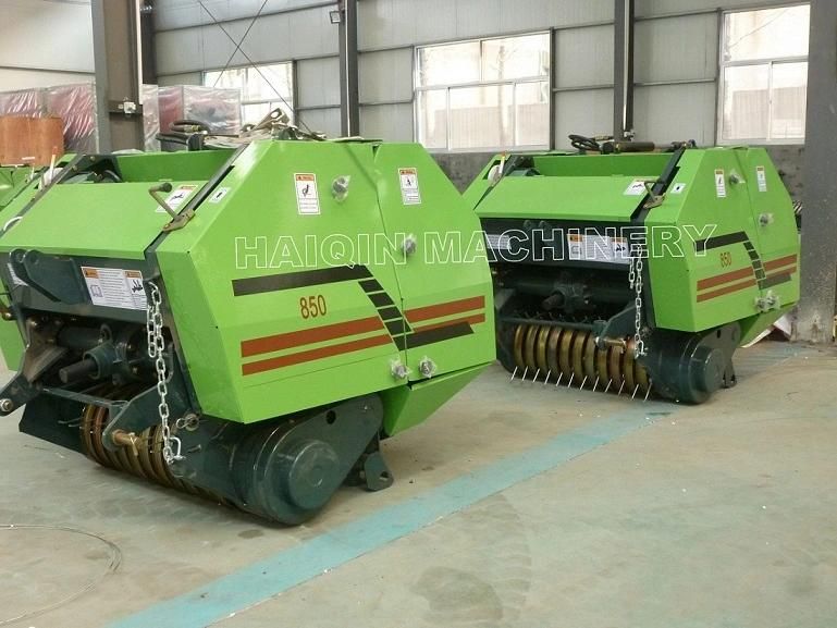 Mini Round Silage Hay Baler (HQ850) with CE