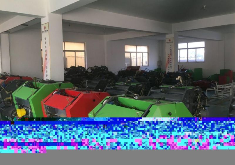 High Efficient Tractor Machine Baler Press Round Automatic Baler