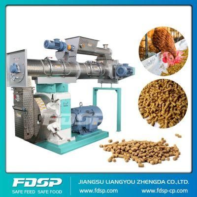 China Chicken Poultry Feed Mill 10tph Feed Pelleting Equipment