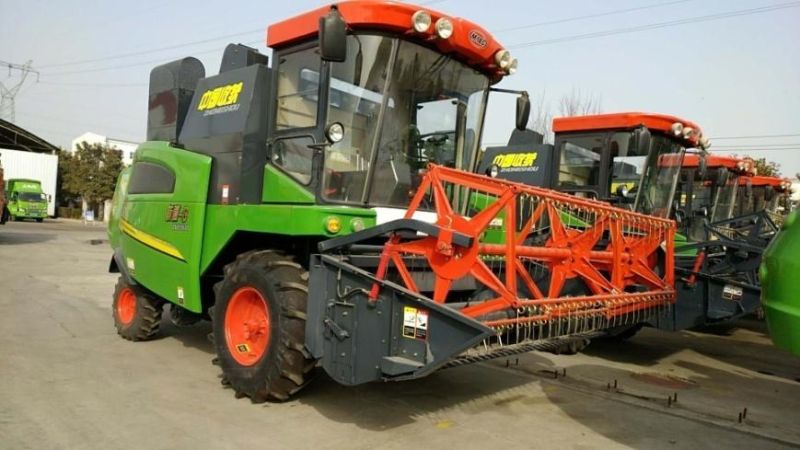 Self-Propelled Wheat Combine Harvester Machine