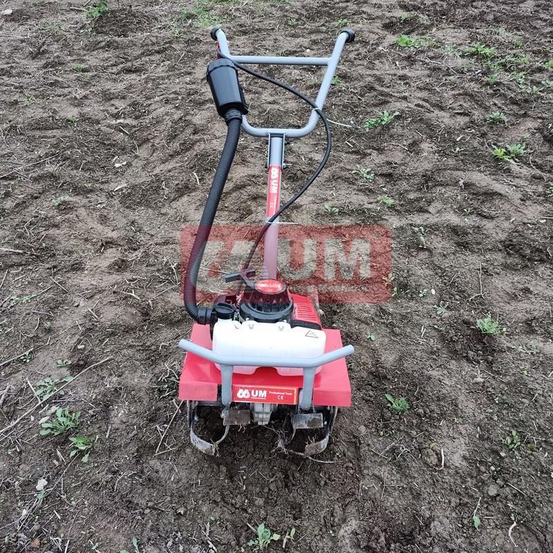 Um Hand Push Garden Machinery Farm Equipment 63cc Mini Power Tiller Hand Push Tiller Machine