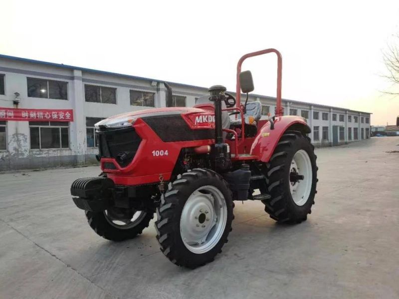 Weifang Tractor Factory Produced Chinese Classic 100HP 4WD /Mini/Farm/Diesel/Small Garden/Tractor with Front End Loader