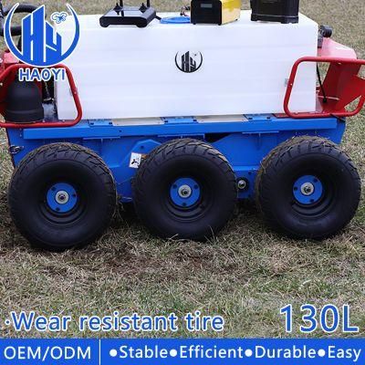 Haoyi Modern Agricultural Unmanned Sprayer Ugv Fully Automatic Spraying Robot Agricultural Spraying Robot for Fruit Tree Orchard Crop Field