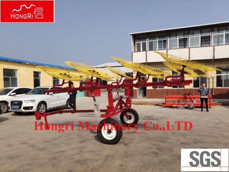 Agricultural Machinery Hongri 9lz Series Double Side Structure Hay Rake