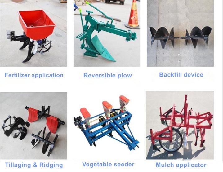 Good Quality Cultivator Mini Power Diesel/Gasoline Tiller in China Factory
