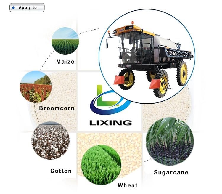 Agricultural Tractor Implement Farmland Plastic Pesticide Sprayer for Agriculture Machine