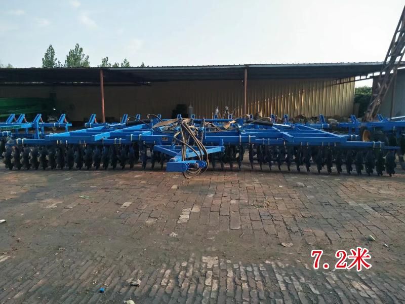 Folding Combined Ground Preparation Machine Wide Heavy Duty High Speed Disc Harrow
