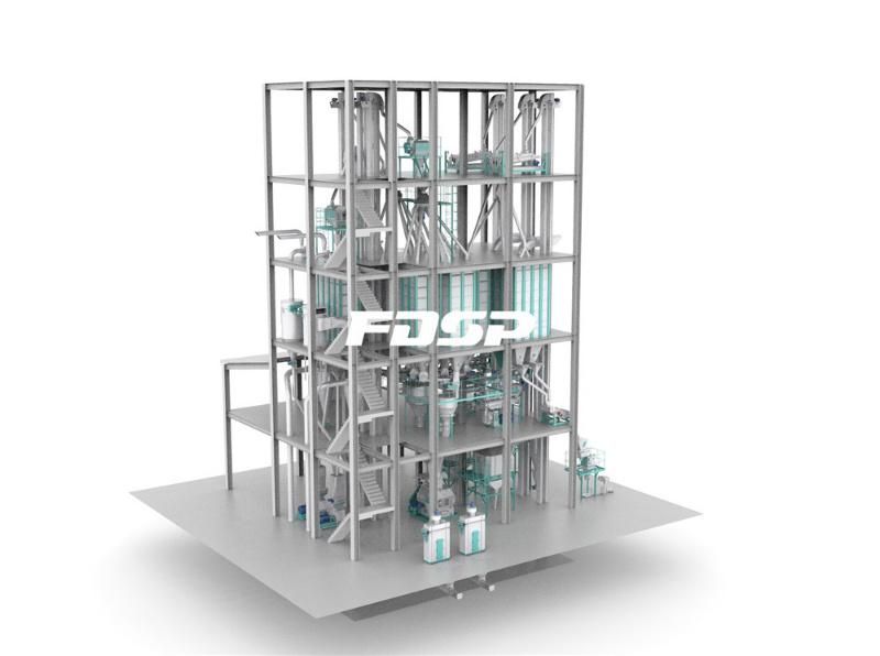 Factory Price Professional Triple Set 20 T/H Normal Fish Feed Production Line