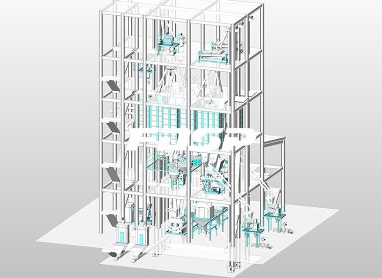 Animal Feed Processing Plant Animal Feed Production Line