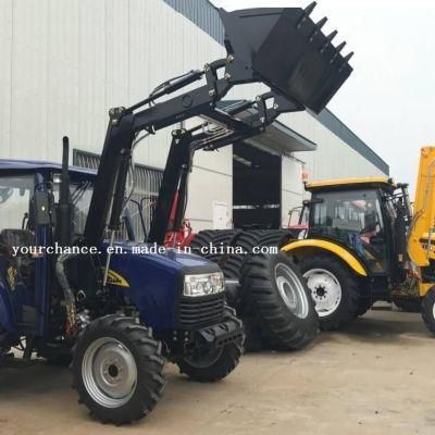 Dominican Hot Sale Tz04D 30-55HP Agricultural Wheel Farm Tractor Mounted Front End Loader
