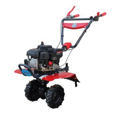 Farmer Helper Mini Gasoline Hand Push Rotary Hoe Tiller