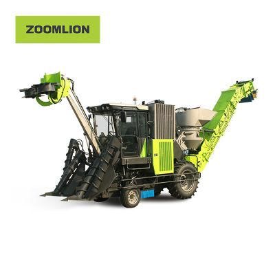 Cozy Operation Elevator Type Harvester Machine for Different Truck Height