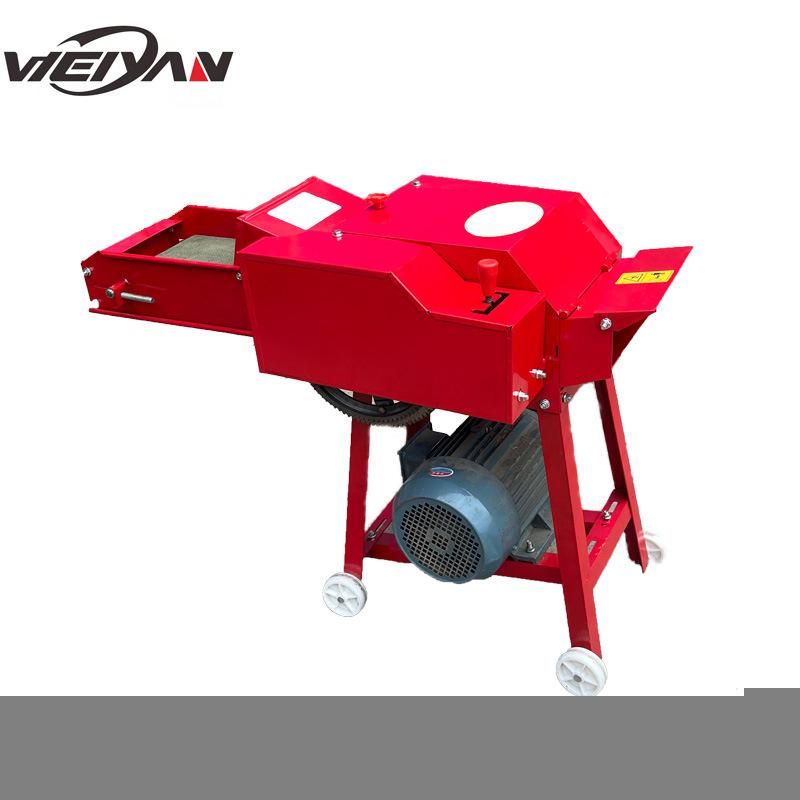 Weiyan Small Agricultural Machinery Hay Making Mini Conveyor Belt Chaff Cutter Machine