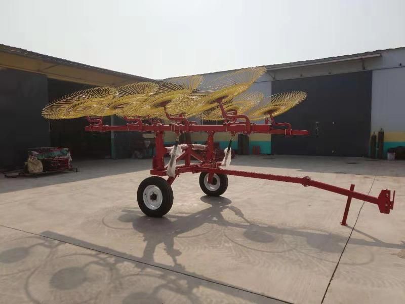 Wholesale New Grass Mini Rice Straw Rotary Hay Rake